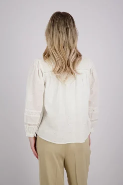 Blouse Mosaique Colette Wit