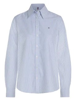 Blouse Oxford Blauw