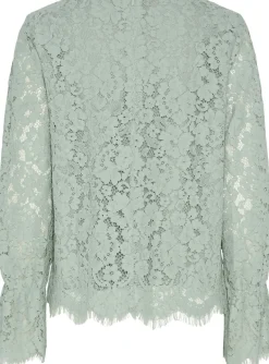 Blouse Perla Lace Groen