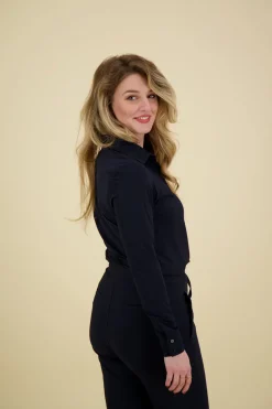 Blouse Poppy Donkerblauw