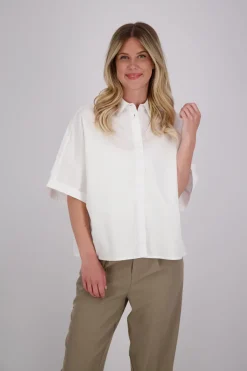 Blouse Quin Batsleeve Wit