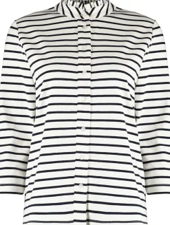 Blouse Ruffle Blauw
