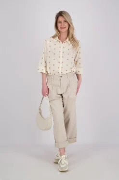 Blouse Scattered Emboidery Wit