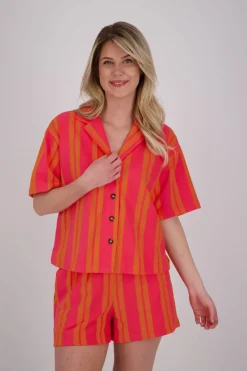 Blouse Towelling Roze