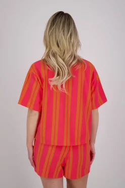 Blouse Towelling Roze