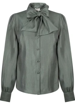 Blouse Veronne Shimm Ray Groen