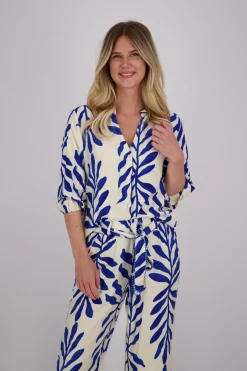 Blouse Viaba Blauw