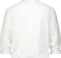 Blouson Broderie Wit