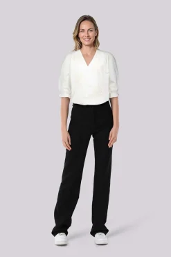 Blouson Broderie Wit