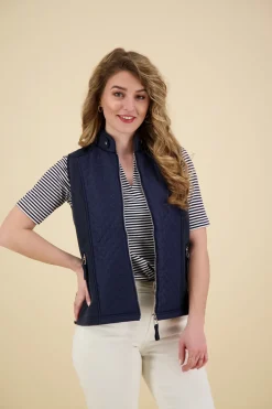Bodywarmer Fleece Blauw