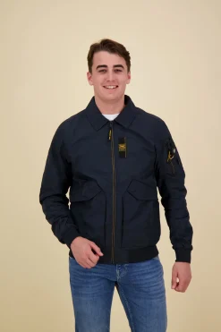 Bomberjack Glazer Flighter Blauw