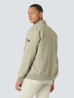 Bomberjack Short Fit Grijs