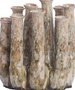 Bomont Collection Vaas Leanja 20x15x24 cm Beige Bloempotten & Vazen | Gratis bezorging - Bomont.nl