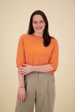 Bomont Sweater 3/4 Oranje | Gratis bezorging - Bomont.nl