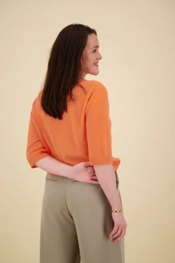 Bomont Sweater 3/4 Oranje | Gratis bezorging - Bomont.nl
