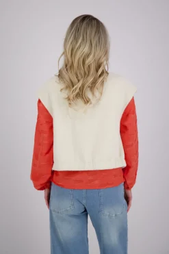 Boxy Vest Teuntje Beige