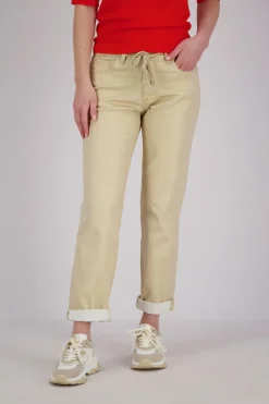 Broek Bobby Gold Geel