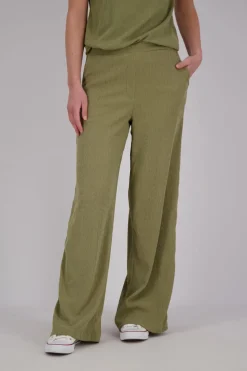 Broek Crincle Groen