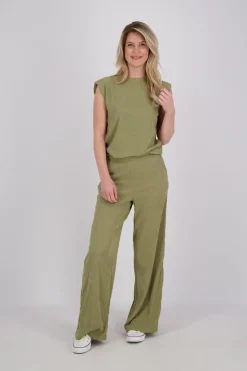 Broek Crincle Groen
