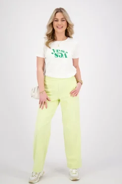 Broek Fanila Geel