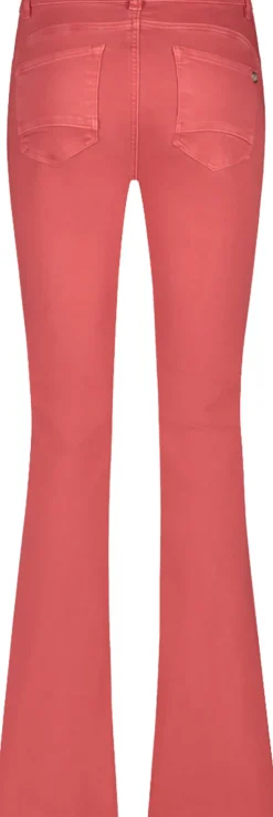 Broek Florez Flared  Rood