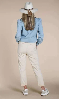 Broek Lisette Gebroken Wit