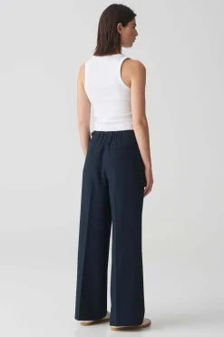 Broek Maiga Palazzo Blauw