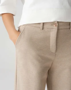 Broek Mauno city Beige
