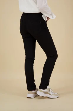Broek  5-Pocket Superstretch Lang  Zwart