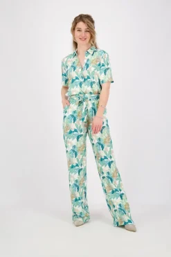 Broek River Blauw