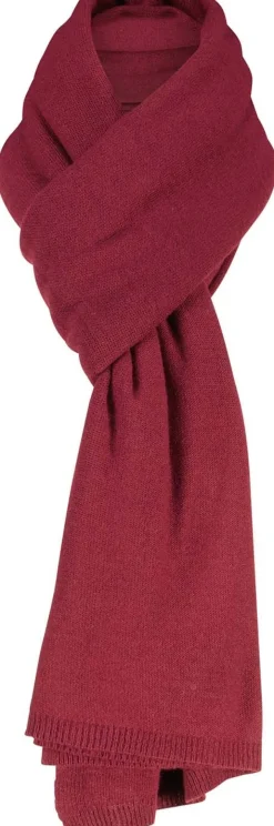 Cassy scarves cashmere blend Rood