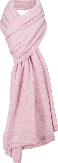 Cassy scarves cashmere blend Roze