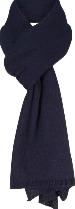 Cassy scarves cashmere blend Blauw