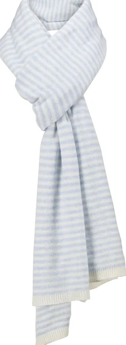 Cassy stripe Sjaal Blauw