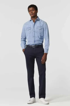 Chino Bonn Blauw
