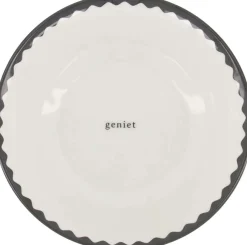 Dinerbord Geniet Grijs