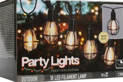 Feestverlichting met Timer Zwart
