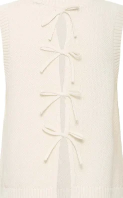 Gilet Dotties Beige