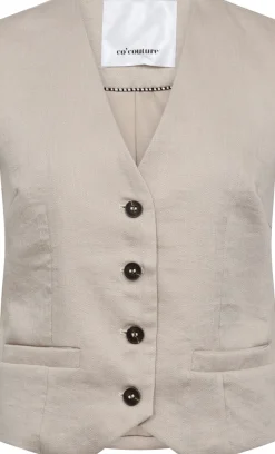 Gilet Eva Beige
