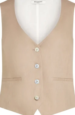 Gilet Florine Beige