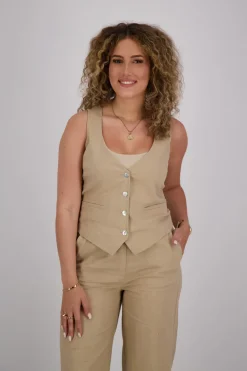 Gilet Florine Beige