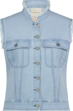 Gilet Ginny Aztec Blauw