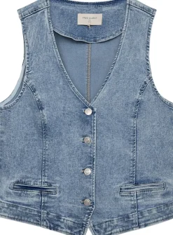 Gilet Halsey Blauw