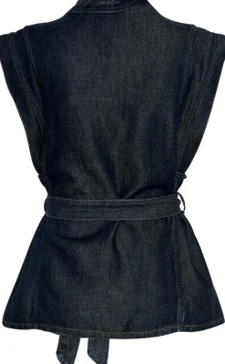 Gilet Josephine Rue Blauw