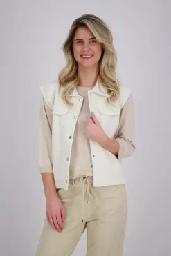 Gilet Josine Wit