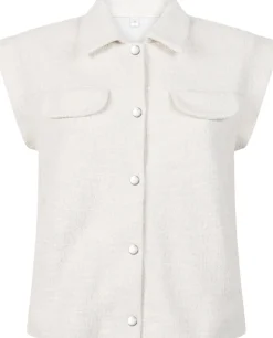 Gilet Josine Wit
