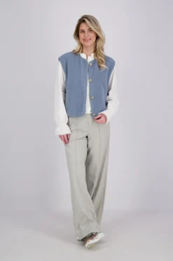 Gilet Mariko Teddy Blauw