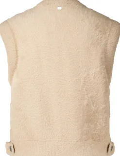 Gilet Short Beige