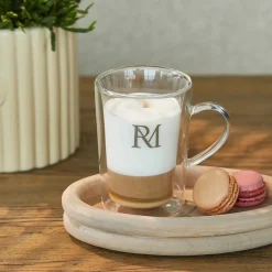 Glas Monogram Transparant