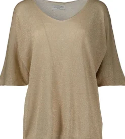 Glitter Top Beige